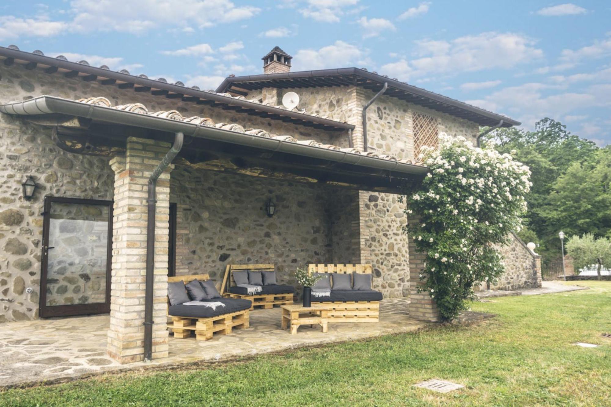 Lugnano Villa Elisa - Private Pool & Airco Near Reschio Castle מראה חיצוני תמונה