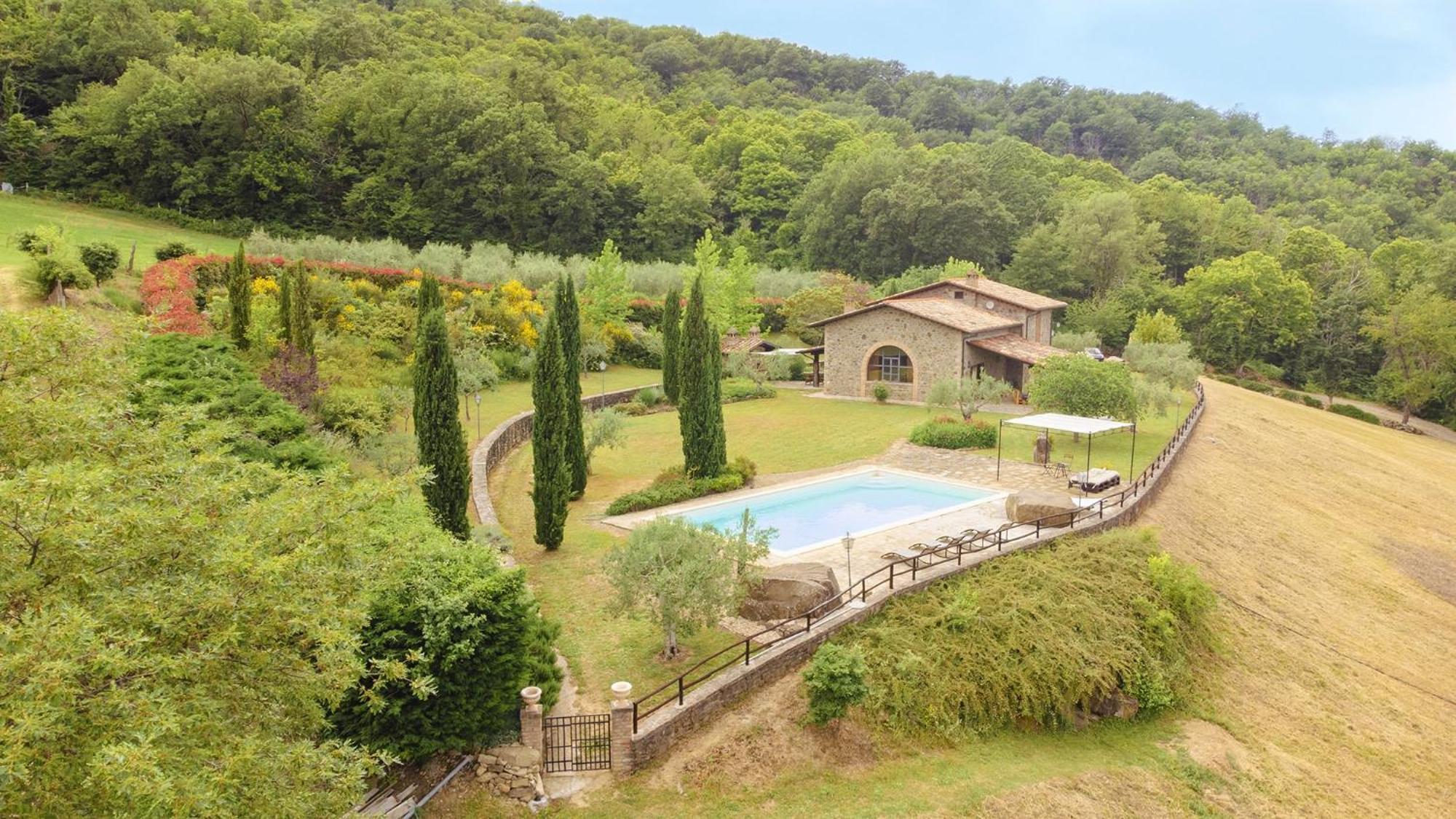 Lugnano Villa Elisa - Private Pool & Airco Near Reschio Castle מראה חיצוני תמונה